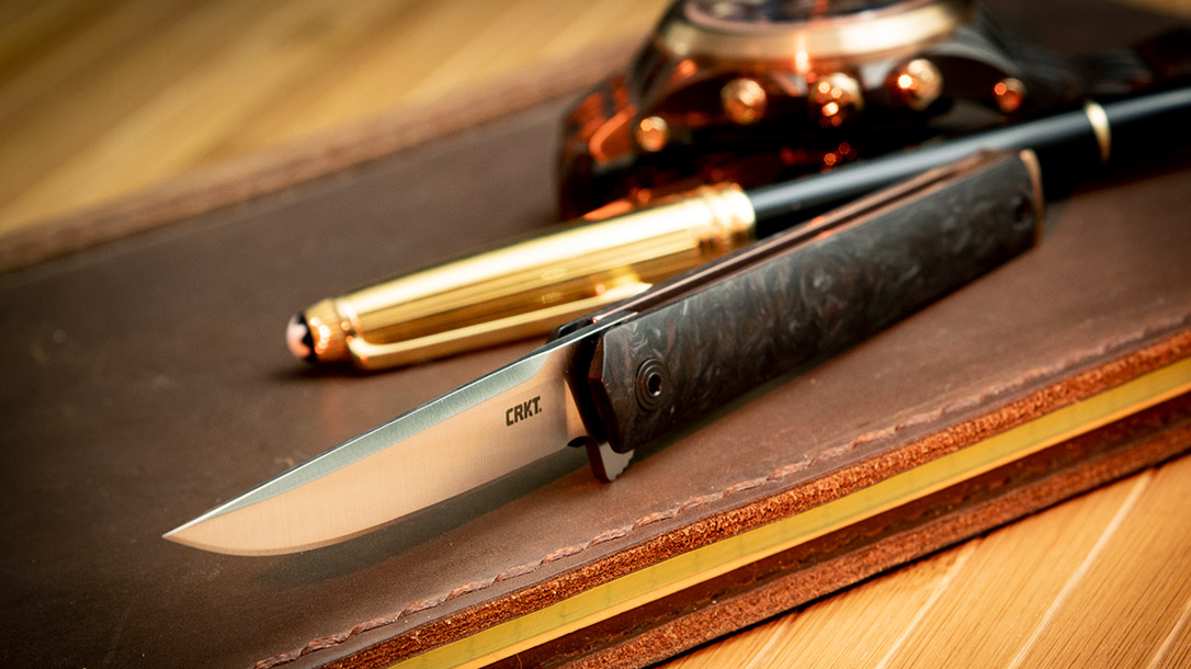 The CRKT CEO Compact Carbon Fiber is an upgrade from the original CEO in steel and size.
