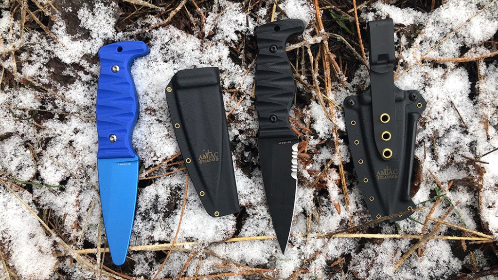 Amtac Blades Northman comes with Pocket Firesheath, trainer and storage sheath.
