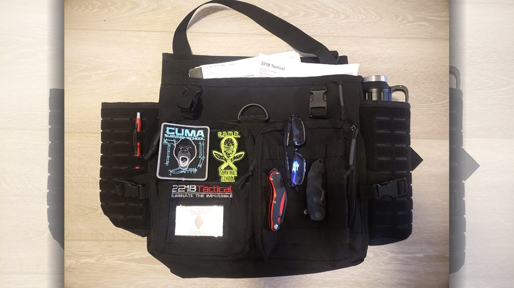 221b Tactical Car Seat Organizer.