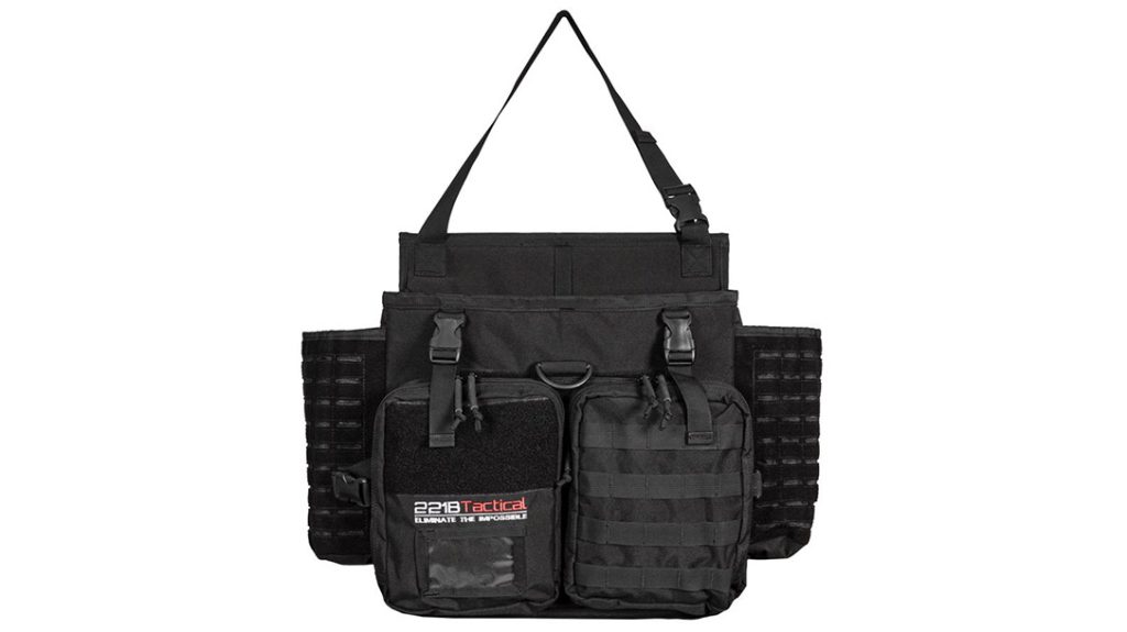 221b Tactical Car Seat Organizer and tactical vehicle storage.