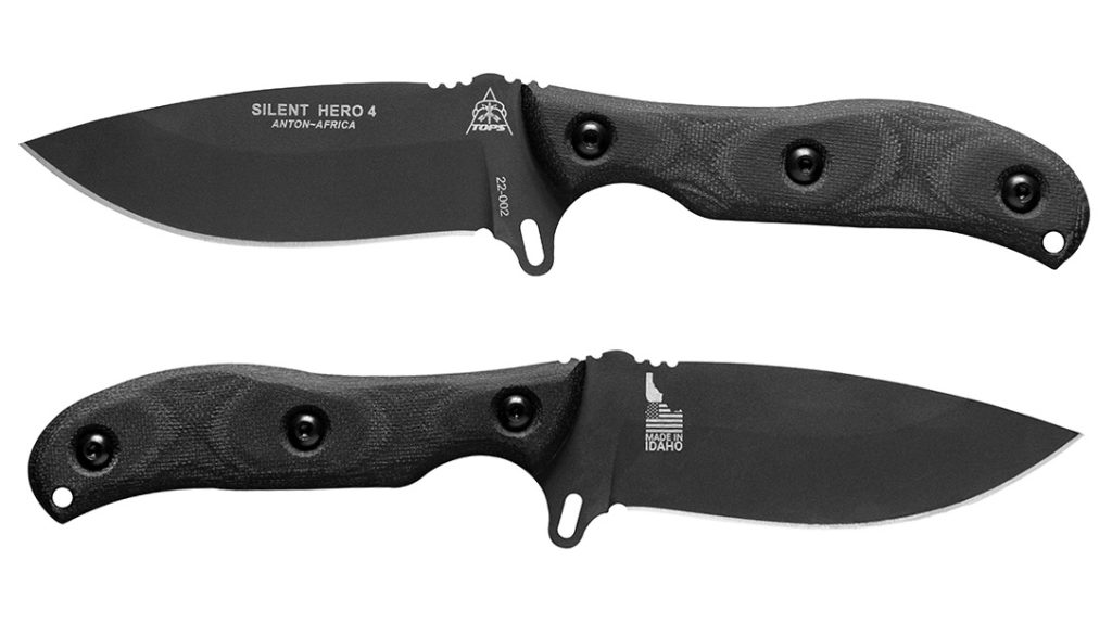 The TOPS Knives Silent Hero 4.