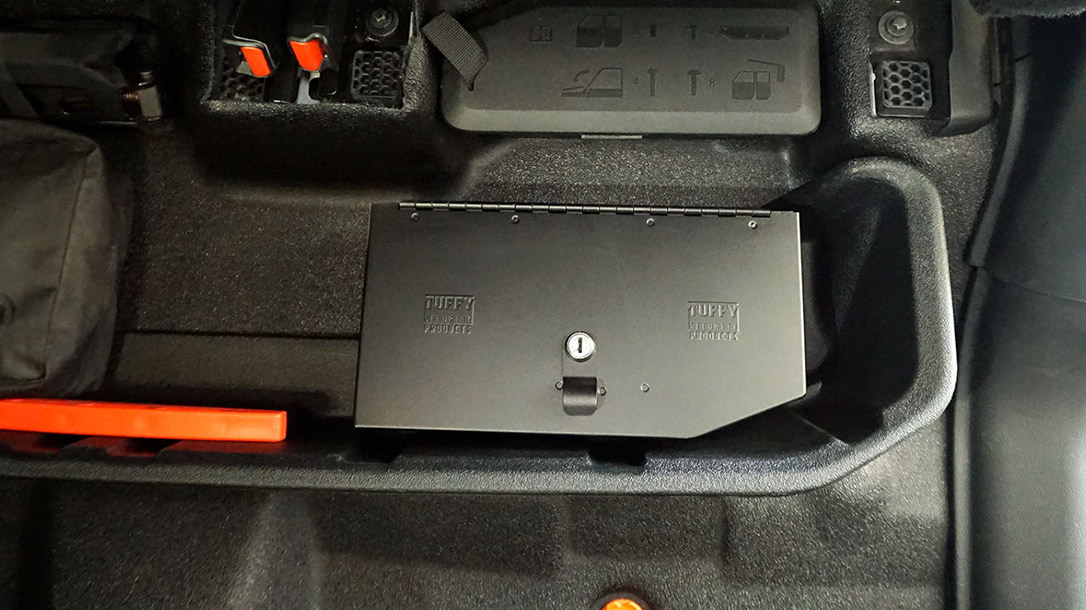 The Tuffy Underseat Lockbox Jeep Gladiator,