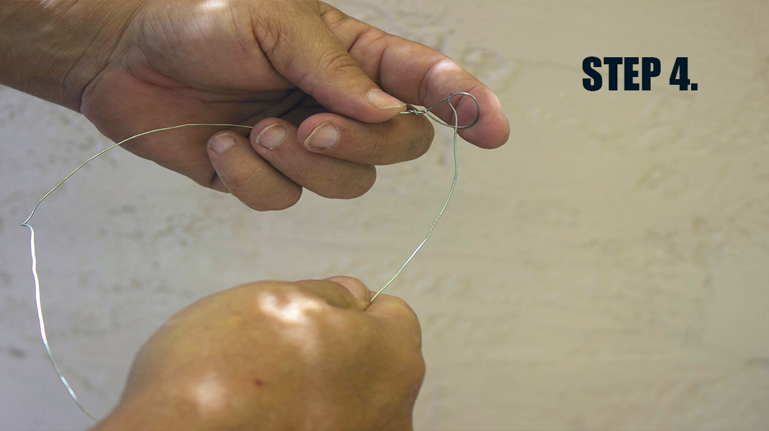 Step 4 rabbit snare