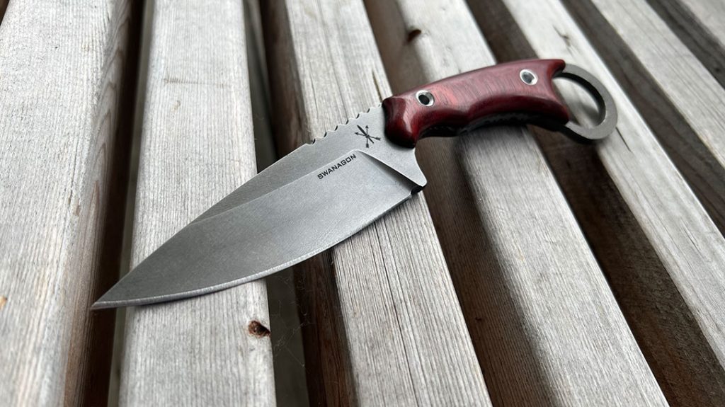 The custom C.U.T. 4.0 made for me in the TOPS Knives Custom Shop by President Leo Espinoza.