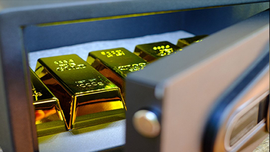 Gold is a solid resource to keep at home.