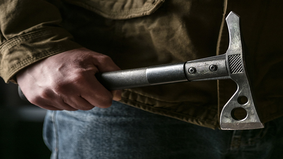 A tomahawk can be a very deadly weapon in the right persons hand.