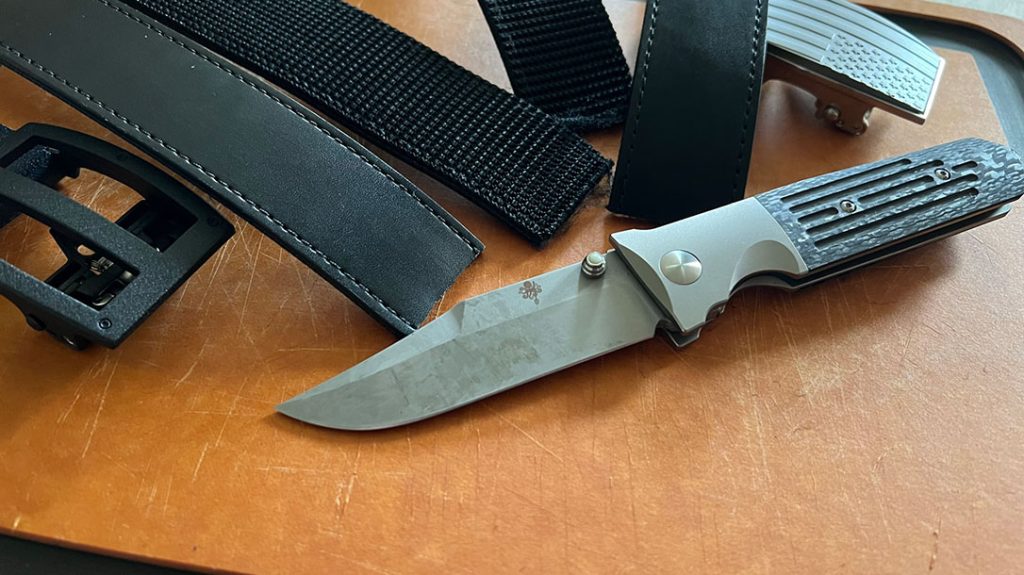 I used it to resize two Nexbelt EDC belts, one leather and one nylon webbing—both very heavy duty.