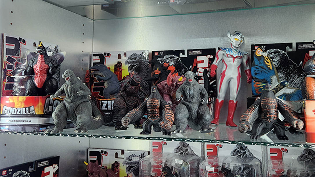 Godzilla action figures can be a very lucrative collectable.