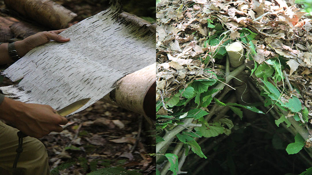 Leran to build a shelter in the woods with these tried and true techniques.