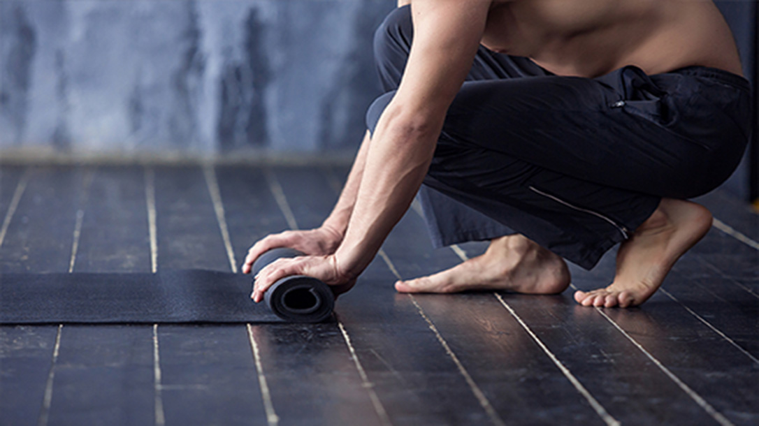 Yoga can be a great way to relax from stressful days for all men.