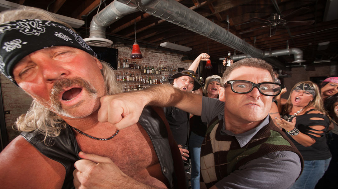 A boys night out on the town can turn bad quickly if you find yourself fighting off multiple attackers.