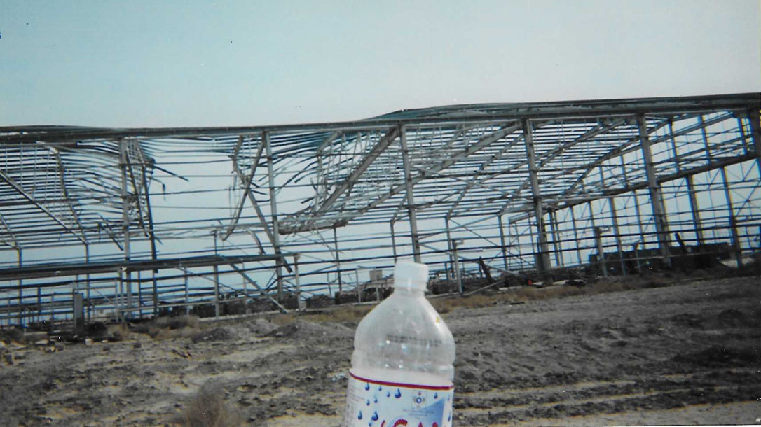 A holding facility where IRAQI soldiers were kept during operation Iraqi Freedom.