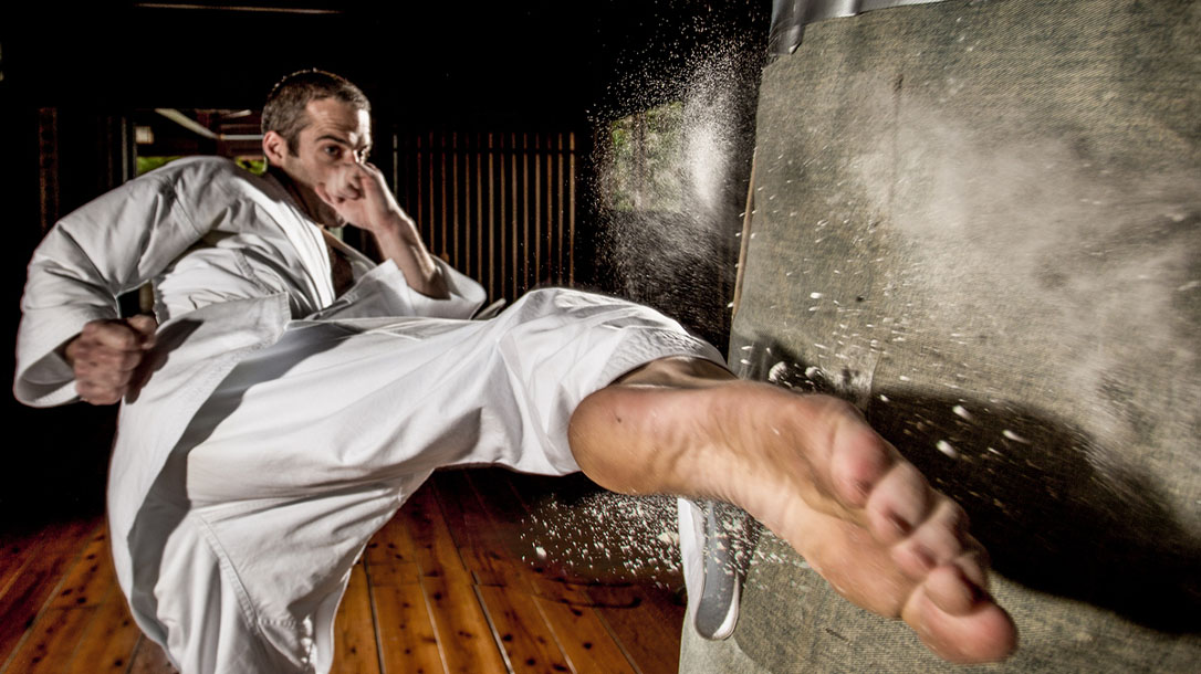 The front kick is the only kick you need to have in your tactical toolbox.