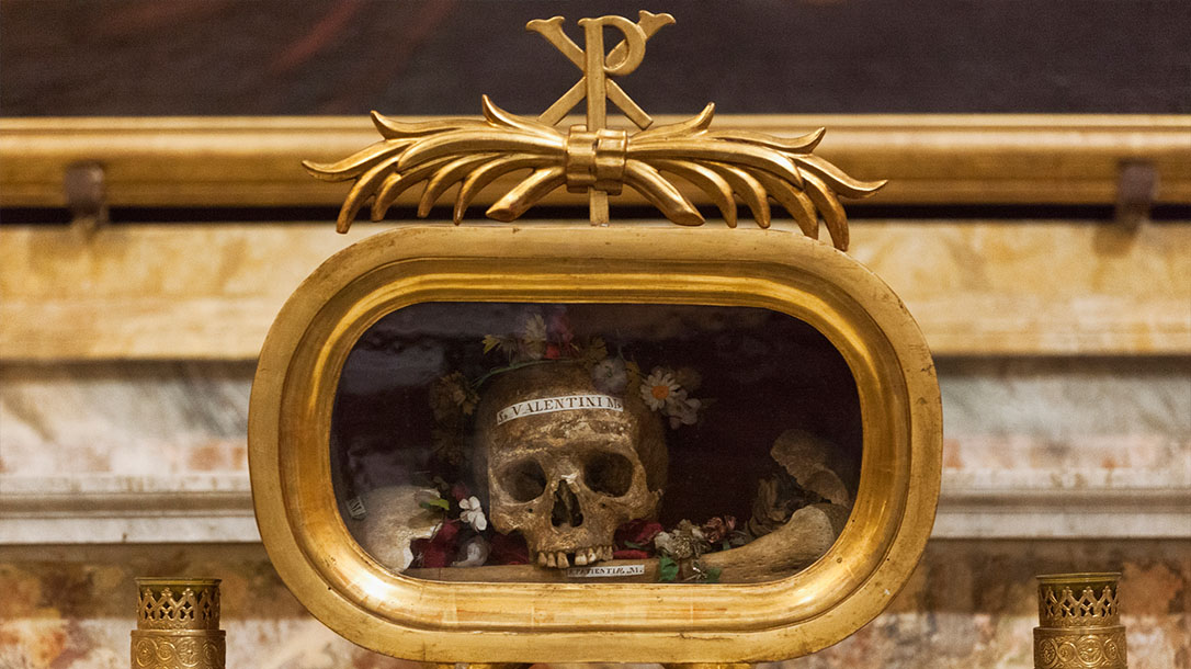 St Valentine played an important part in the history of love, or did he?