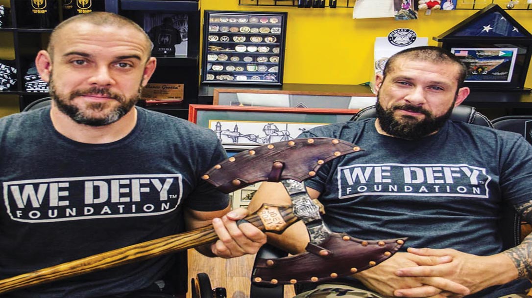 Joey Bozik, a triple amputee, and Alan Shebaro, who was of the 3rd SFG(A), are our founders.