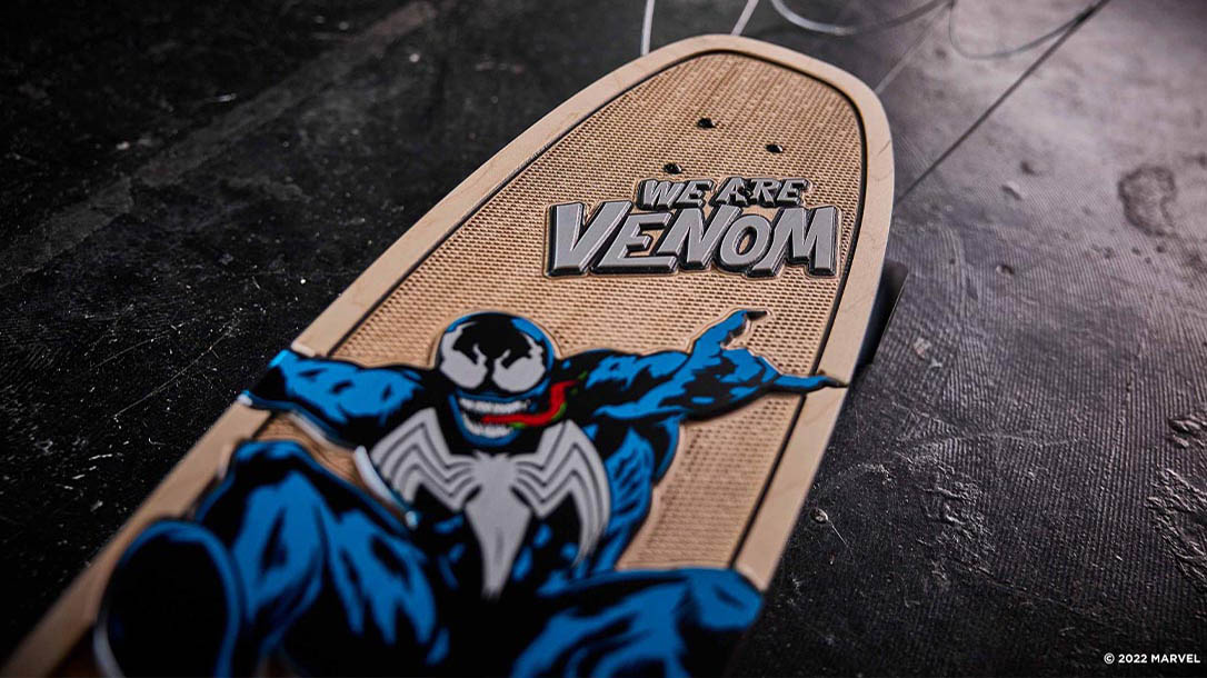 The design process for an actual board can take a week to a couple months depending on what Walker and his team have in mind.