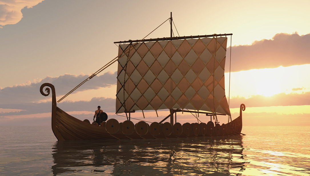 The Vikings took their funerals seriously and were somewhat afraid of death.