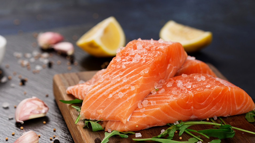 Foods such as fish, especially fatty fish, like salmon, trout, herring, and albacore tuna are rich in omerg-3 fatty acids and these help build brain and nerve cells and are essential for sharp memory retention.