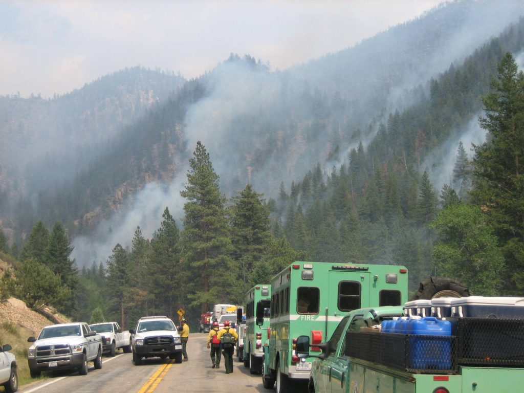 wildfire in colorado