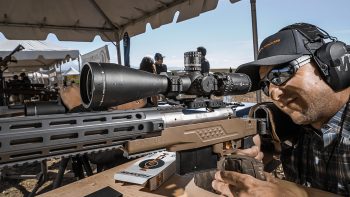 Sending rounds downrange at Athlon Outdoors Rendezvous.