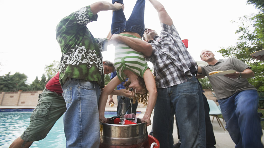 Whether you are a hard working blue collar type, or a college student, it's fair to say Americans are big fans of their booze.