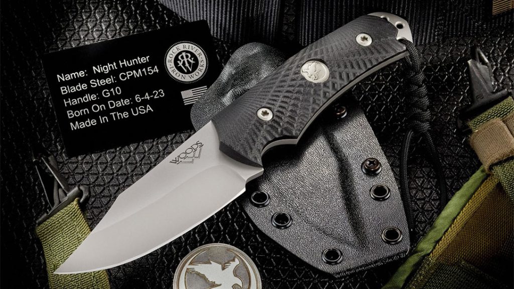 Nighthawk Custom Night Fighter and Night Hunter Knives.