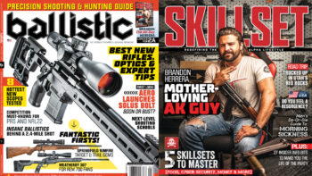 The August September 2023 Ballistic and Skillset covers.