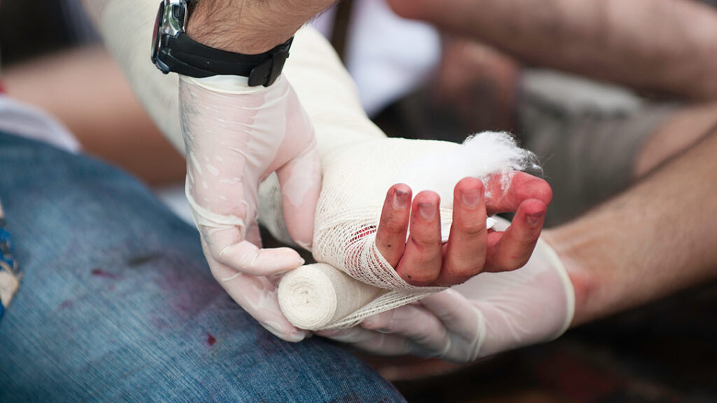 First-aid fundamentals.