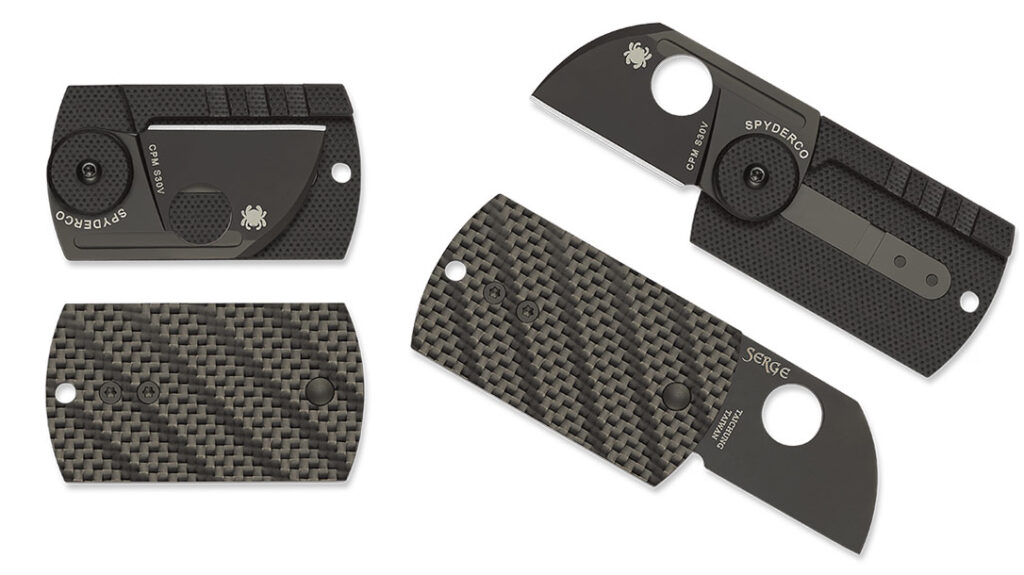 Spyderco Dog Tag Folder Knife.