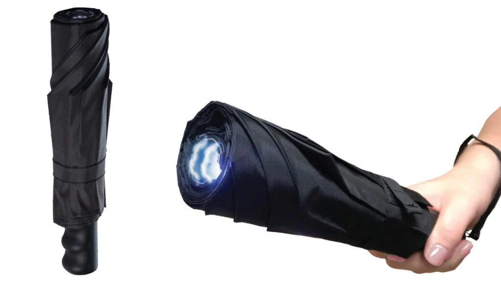 Hidden Weapons for Self-Defense: Streetwise Stunbrella.