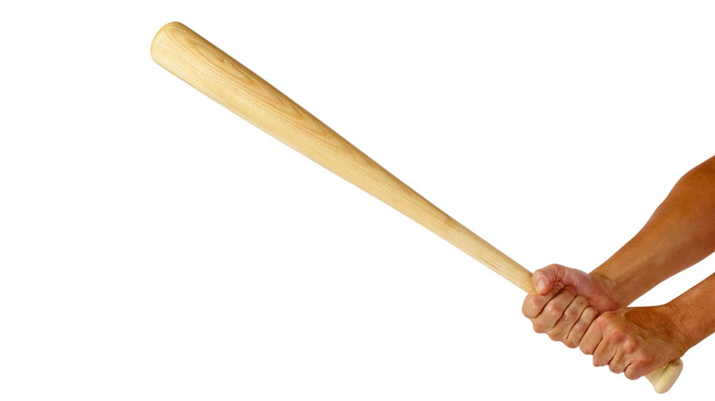 Tools of the Italian American Mafia: Baseball Bat.