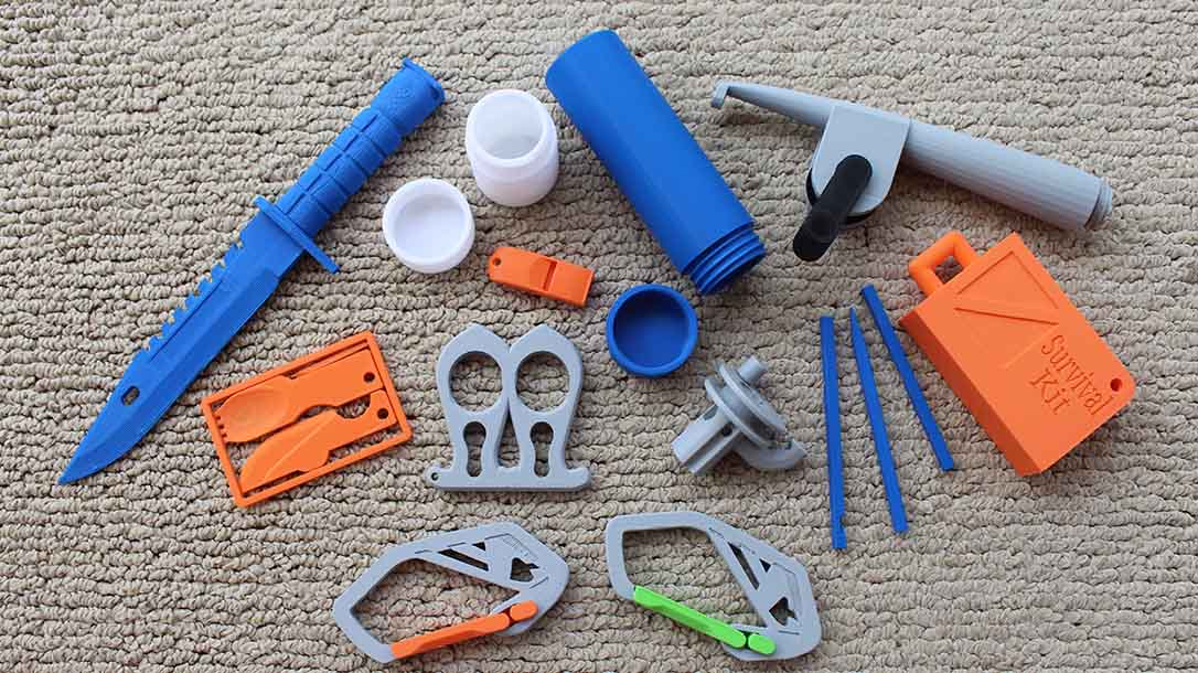 There are many survival items that can be 3D printed currently.