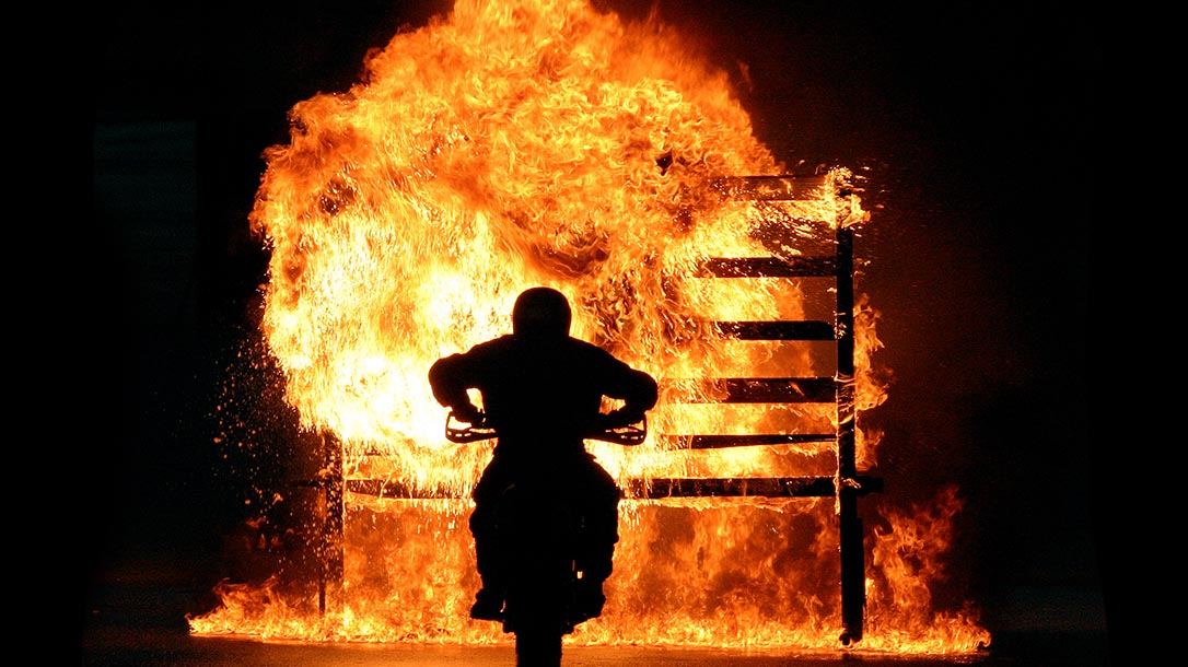 A stuntman has performed on the movie set just about as long as moving pictures began to grace the silver screen.