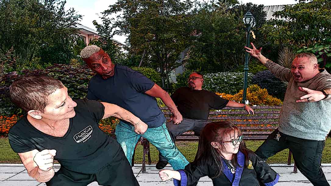 Learn to fight like a drunken master and fight off a family attack!