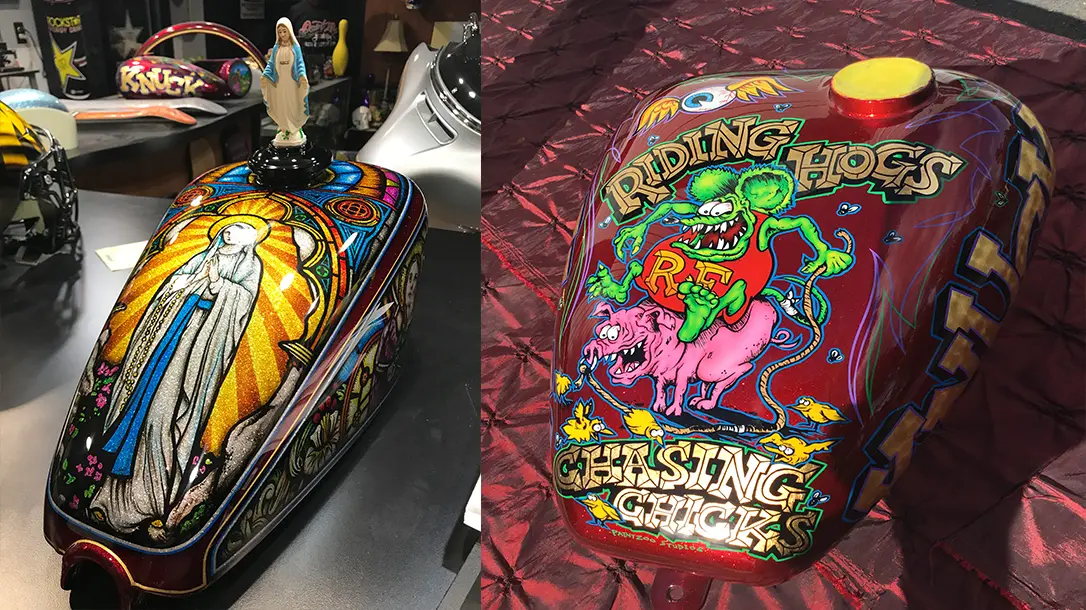 The custom motorcycle world just wouldnt be the same without this killer works of art.