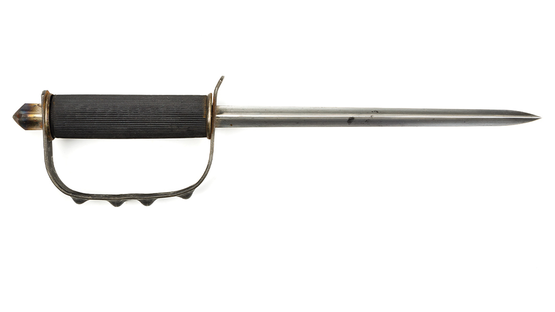 While the trench knife may have had utilitarian purposes, it was primarily designed to be a weapon, and, yes, it was designed to kill people quietly in the trenches without using a firearm.