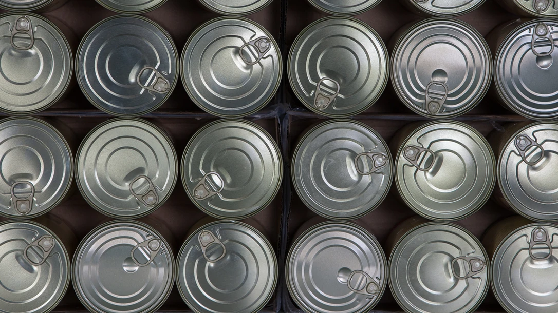 Having plenty canned goods on hand is a great way to be prepard for a natural disaster.