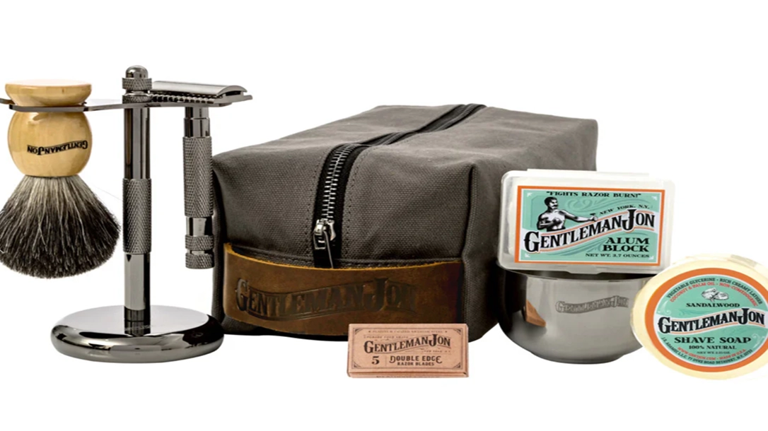 Shaving doesn't have to be a a chore with this complete kit.