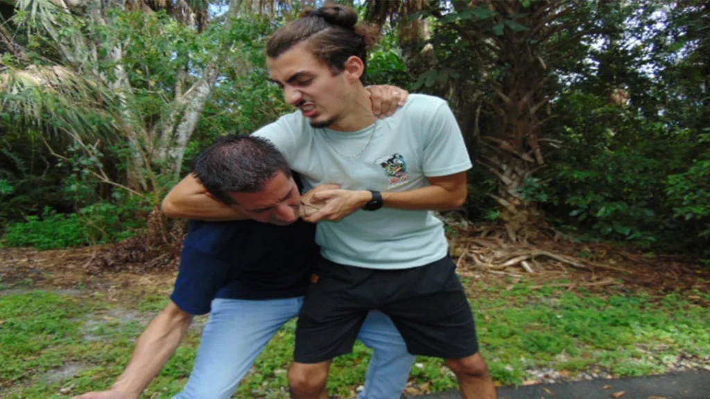 The most obvious way not to be affected by a headlock is, of course, to avoid it from happening to you.