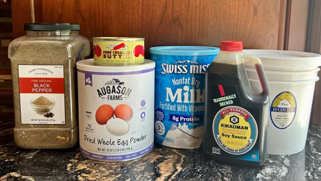 As you build out your food supplies don’t forget cooking and seasoning staples.