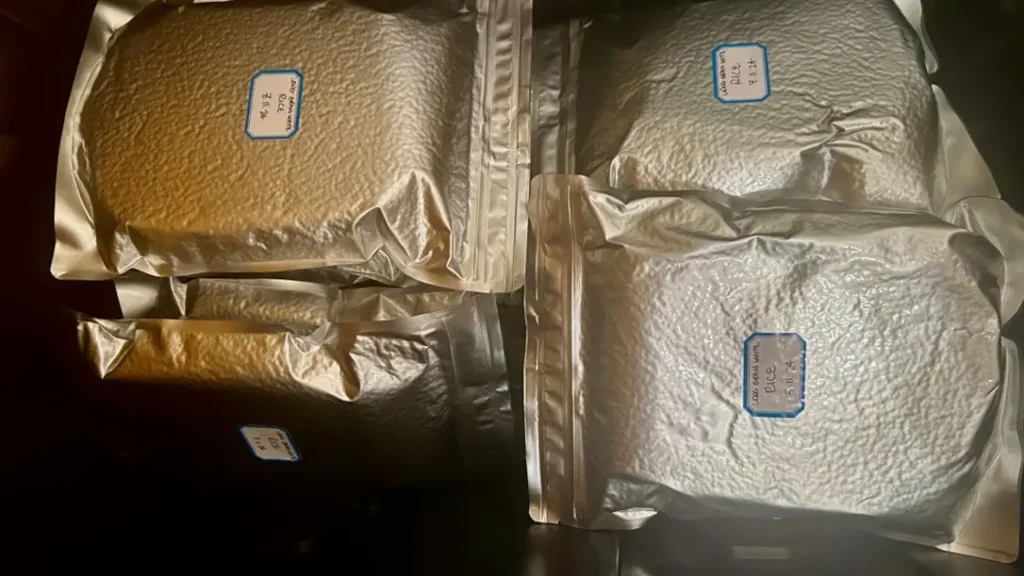 Vacuum packing dried rice, dried beans, and grains will further support a long shelf-life.