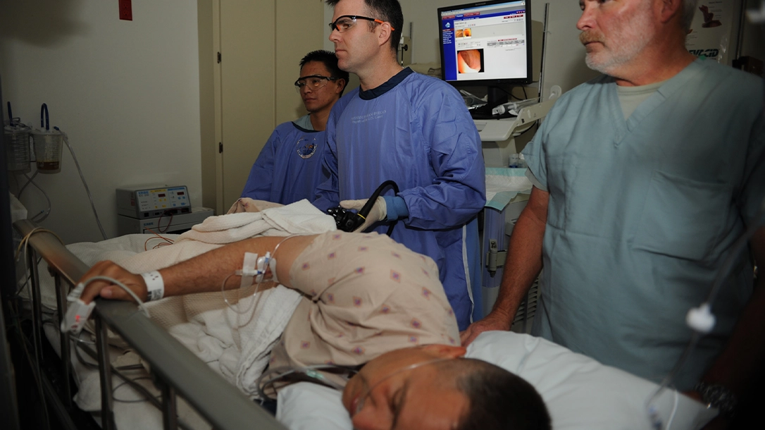 Will Dabbs MD gets his first colonoscopy.