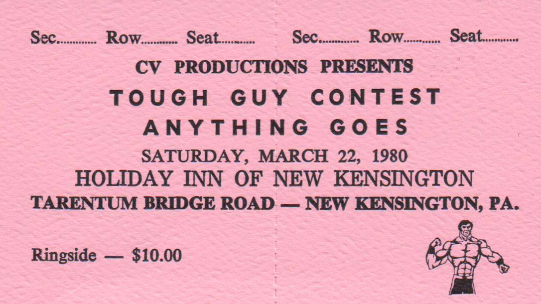 Pennsylvania tough guy competitions were all the rage in the '70s and '80s.