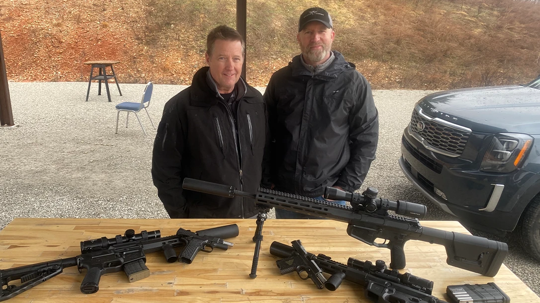 These two veterans believe in ongoing education and research on military weapons.