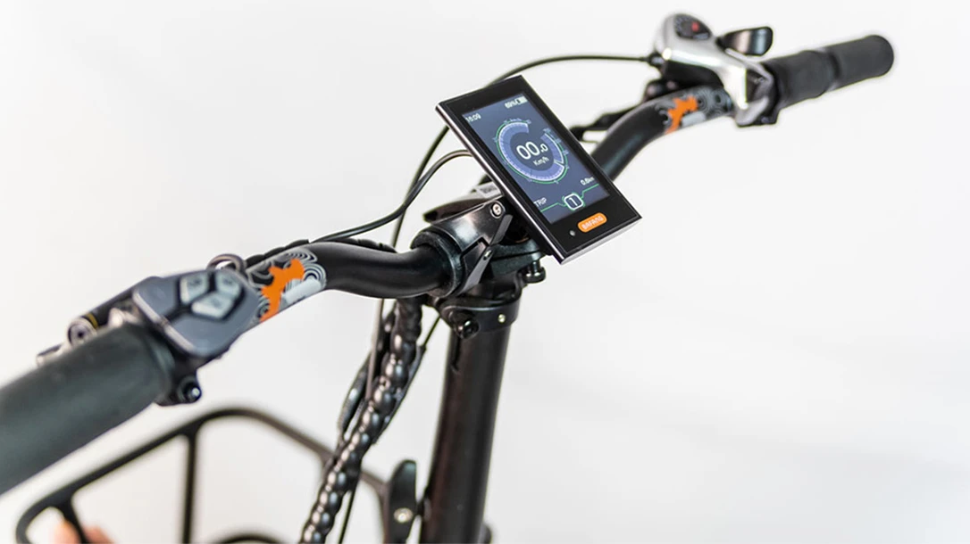 The bike is ready to handle all your accessories.