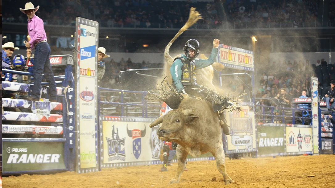 The winning rider in each event takes home six figures, with a check of $100,000 going to the one cowboy who can hang on and do so in style.
