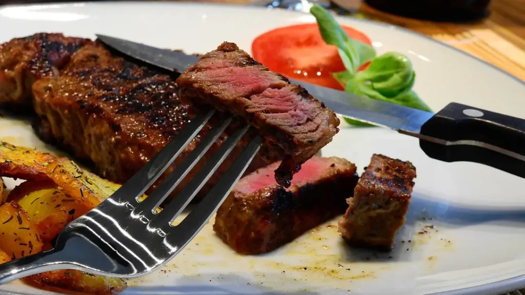 Medium Rare Steak