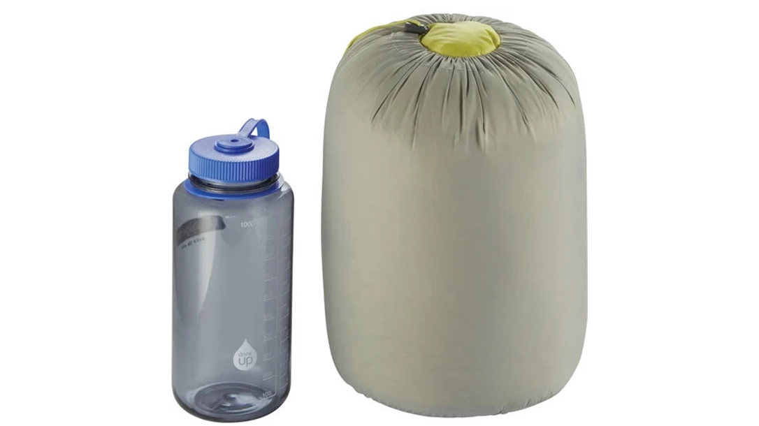 The Therm-A-Rest is similarly compact at 7.5L.
