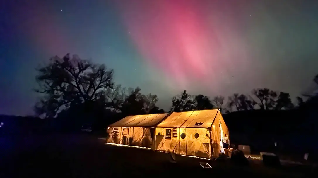Hunting camp in Nebraska.