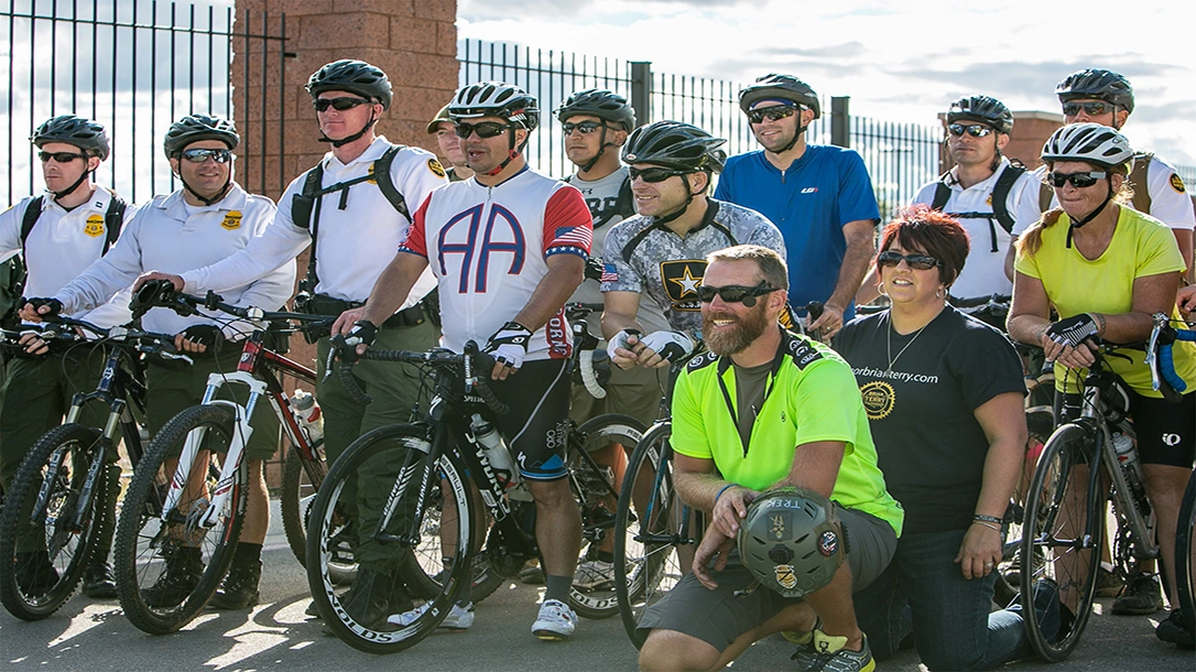 A charity bike ride done in a veterans honor.